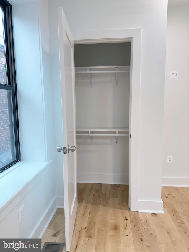 view of closet