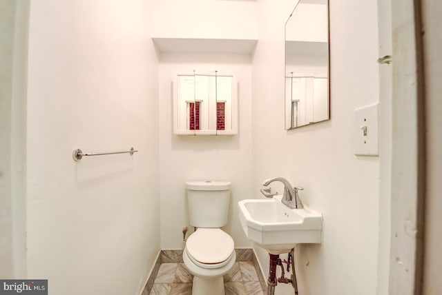 bathroom with toilet