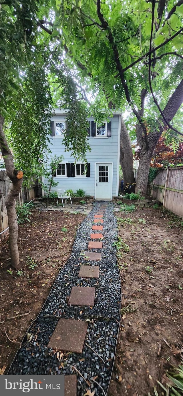 view of rear view of house