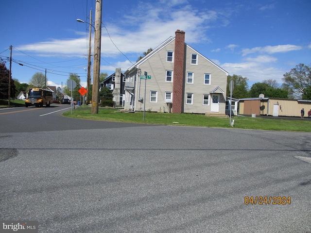 801 Mullica Hill Rd, Harrisonville, NJ 08039 - view of side of home with a chimney