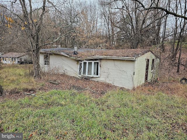 view of rear view of house