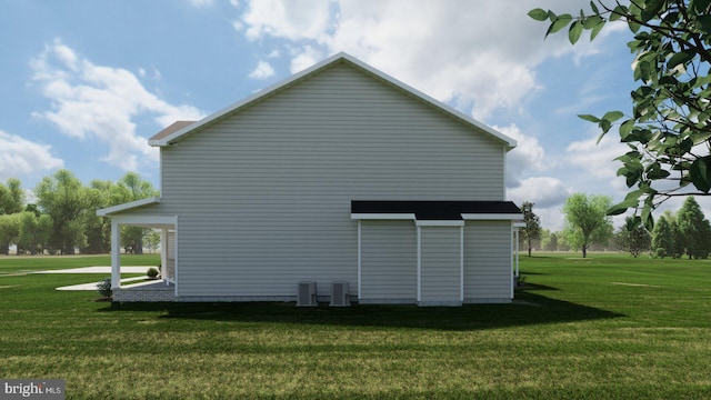 22430 Hummingbird Rd, Ellendale, DE 19941 - view of side of property featuring a yard