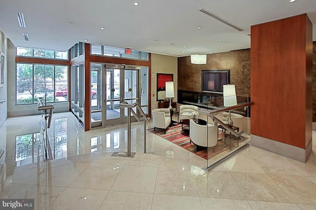 view of building lobby