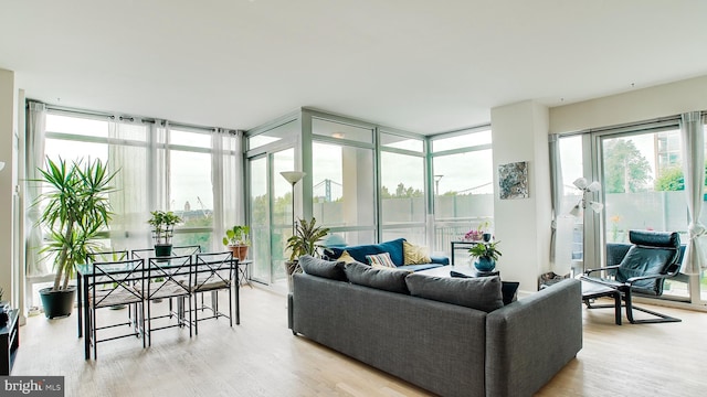 sunroom featuring a healthy amount of sunlight