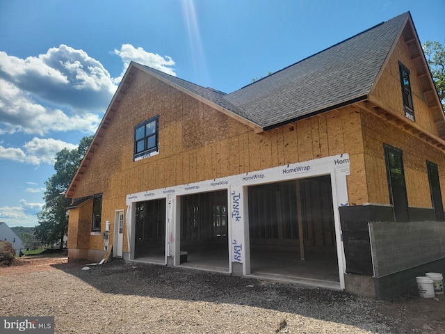 view of rear view of house