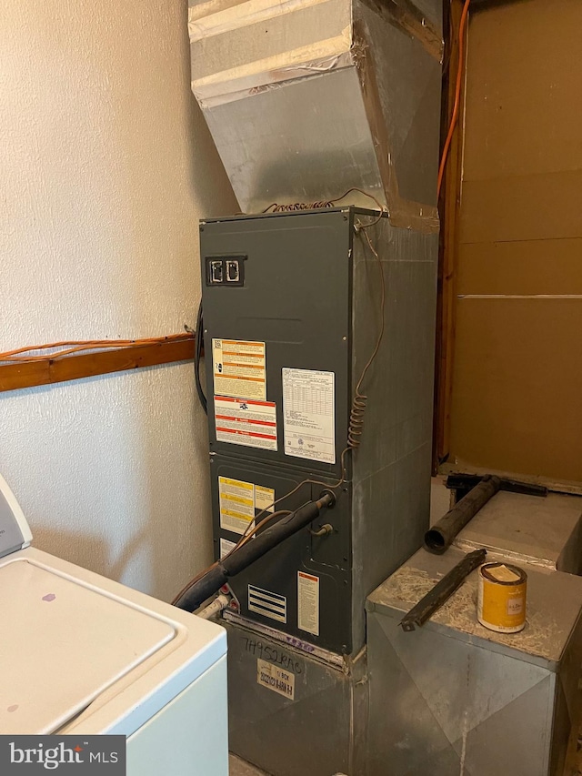 utility room featuring washer / clothes dryer