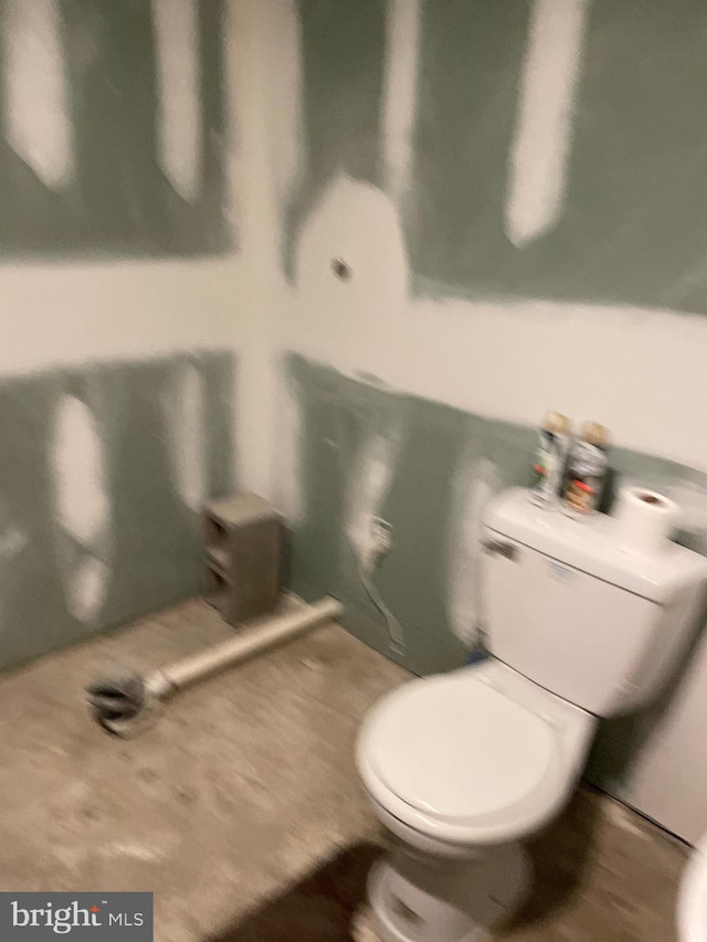 bathroom with toilet