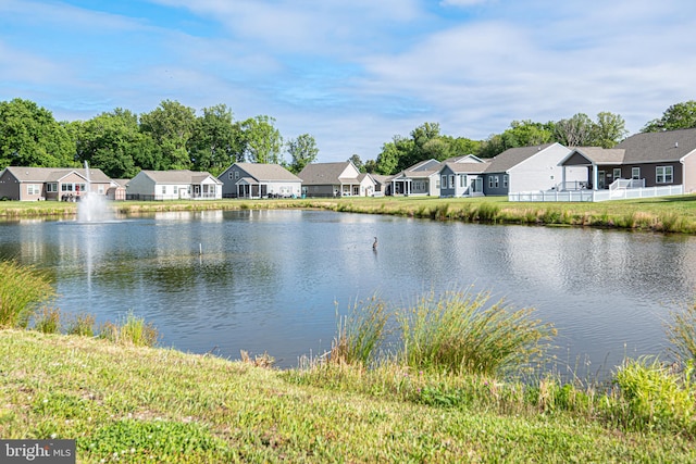 property view of water