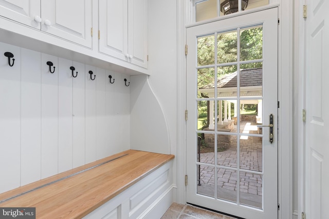 view of mudroom