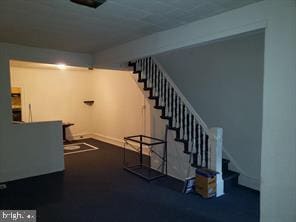 view of basement