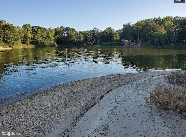 view of water view