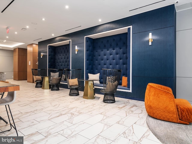 1211 Van St SE Unit 1110, Washington, DC 20003 - building lobby with recessed lighting