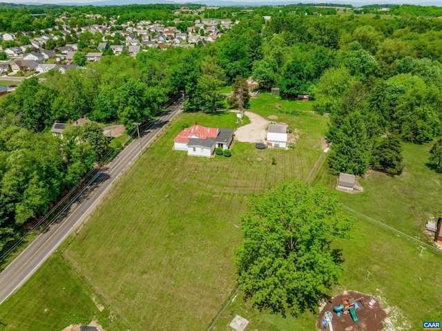 view of birds eye view of property