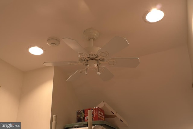 details with ceiling fan