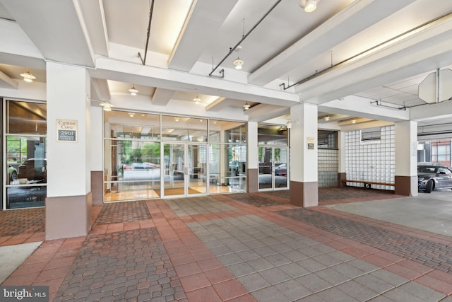 view of building lobby