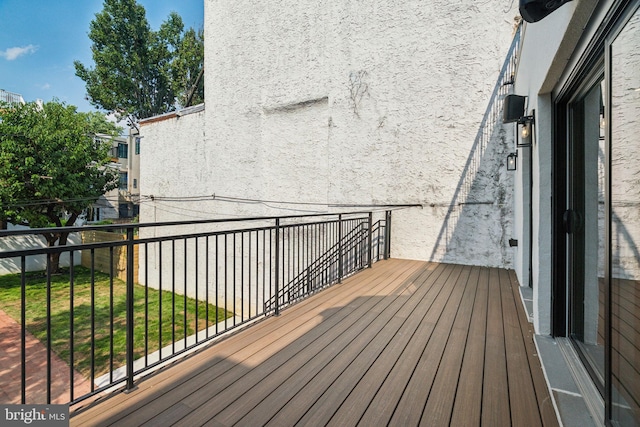 view of deck