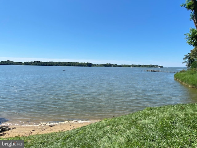 view of water feature