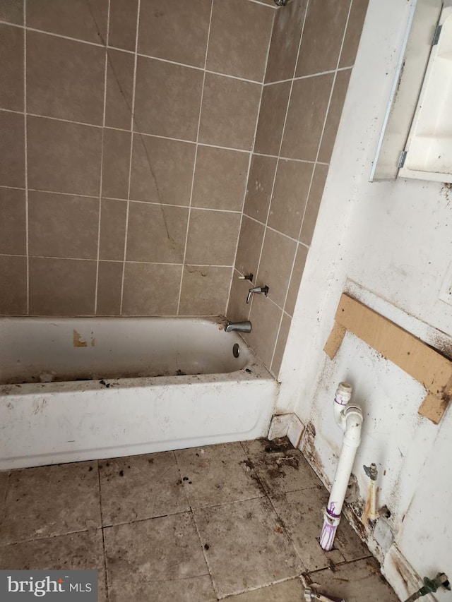 bathroom with tile floors