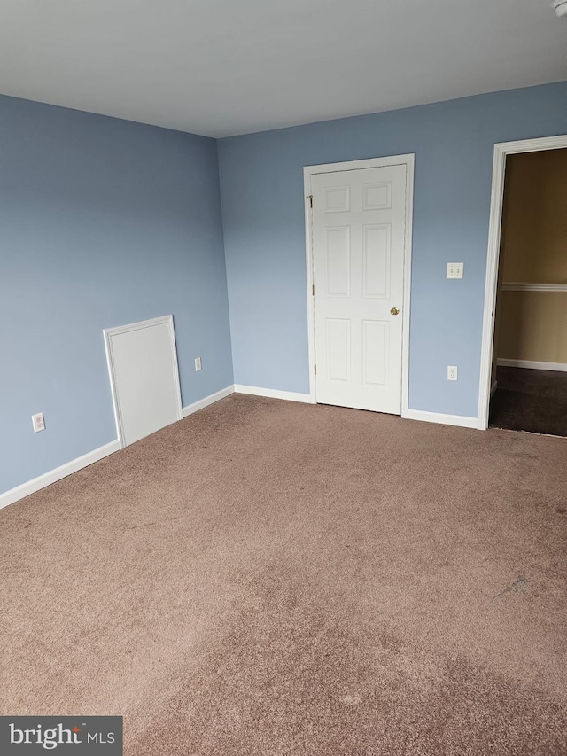 interior space with carpet floors