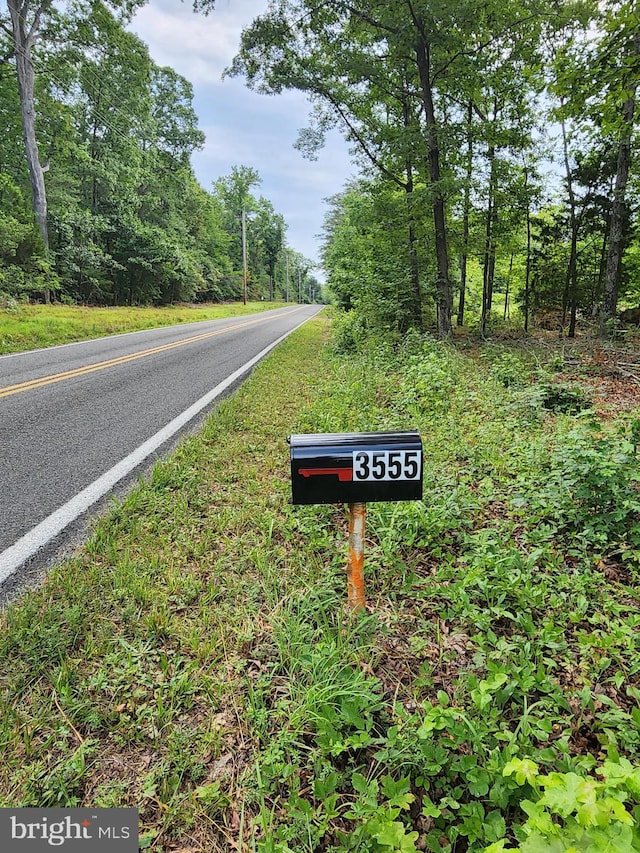 view of road