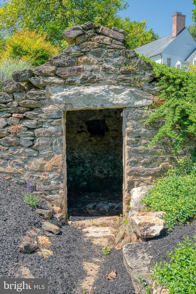 view of shed / structure