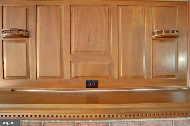 view of room details