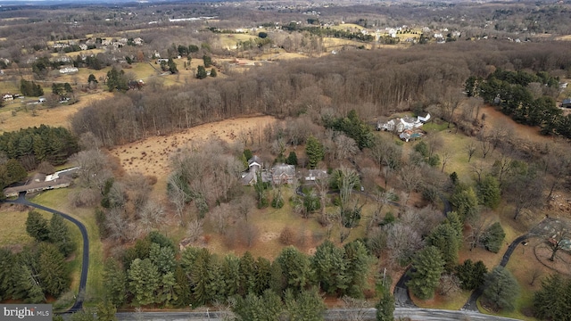 view of aerial view