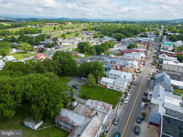 view of aerial view