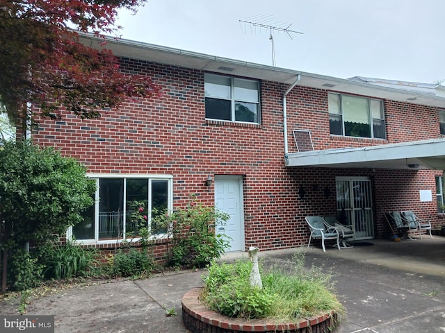 view of rear view of house