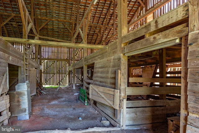 view of stable