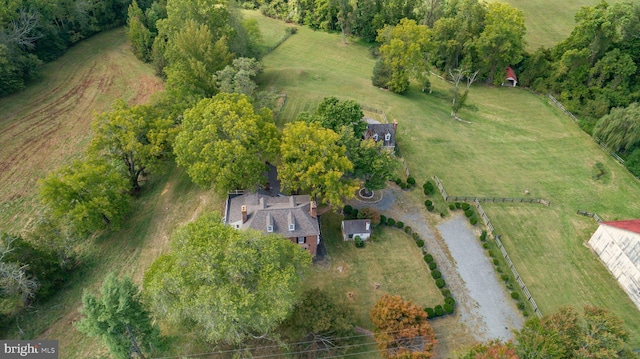 1791 Warrenton Rd, Fredericksburg, VA 22406 - aerial view of property and surrounding area with rural landscape