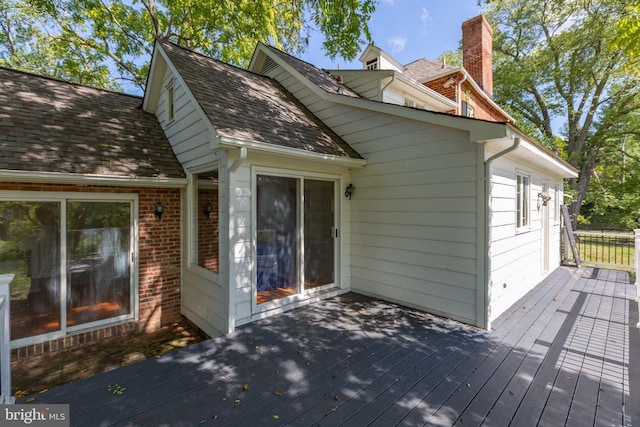 1791 Warrenton Rd, Fredericksburg, VA 22406 - view of wooden terrace