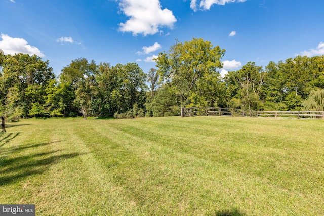 1791 Warrenton Rd, Fredericksburg, VA 22406 - view of yard featuring a view of rural / pastoral area
