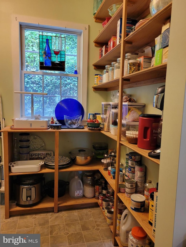 view of pantry