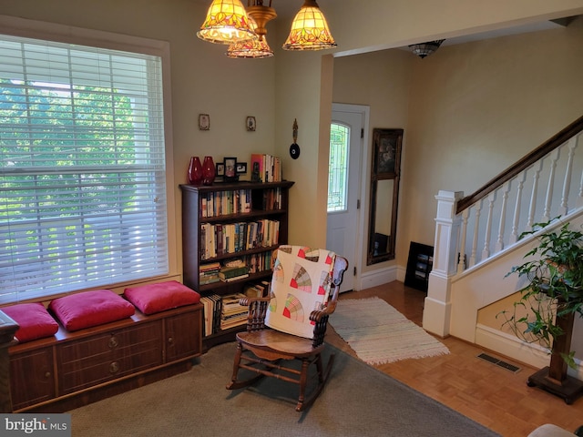 view of living area