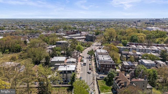 view of aerial view