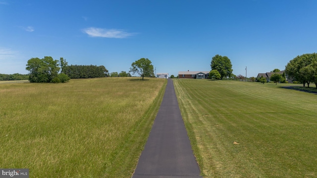 view of road