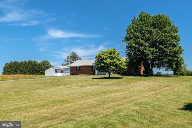 view of yard