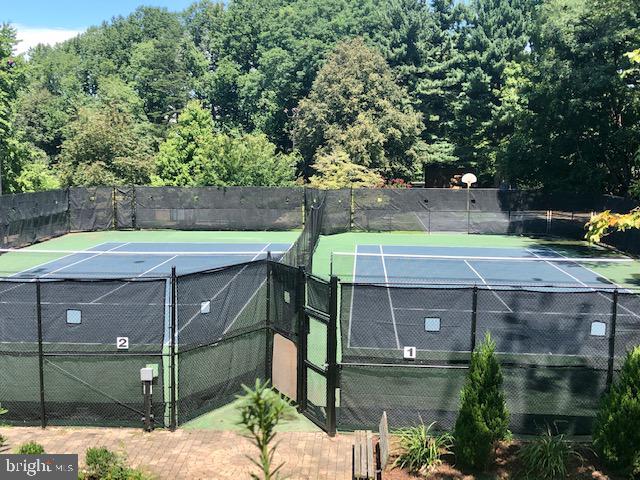 view of sport court