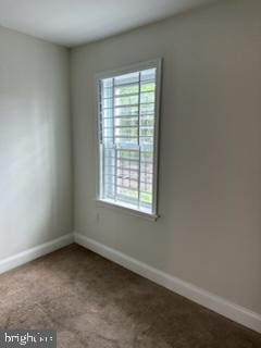 empty room featuring plenty of natural light