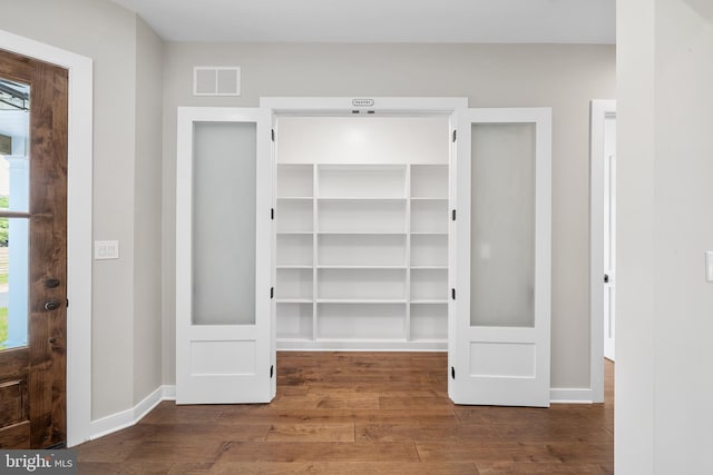 view of closet