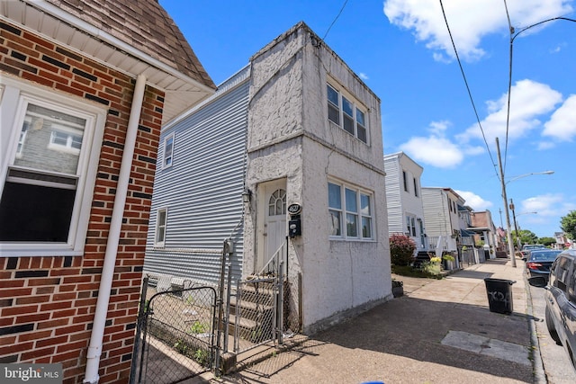 view of home's exterior