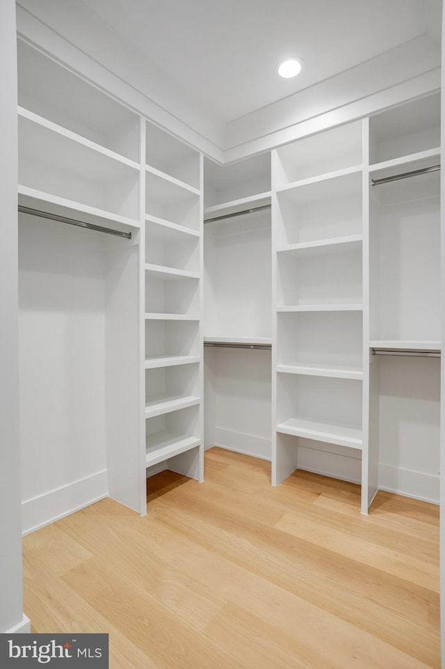 7013 Raleigh Rd, Annandale, VA 22003 - spacious closet with wood finished floors