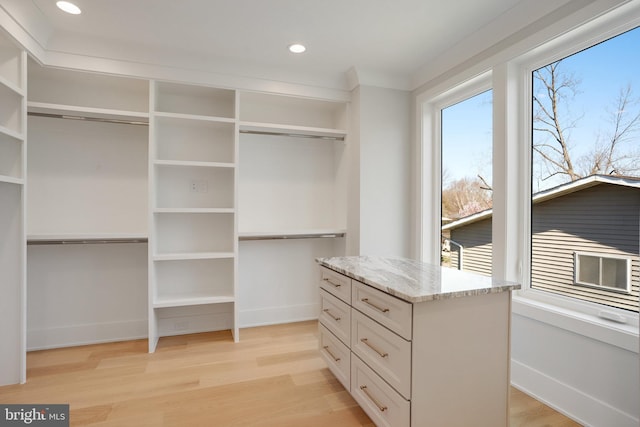 7013 Raleigh Rd, Annandale, VA 22003 - spacious closet with light wood finished floors