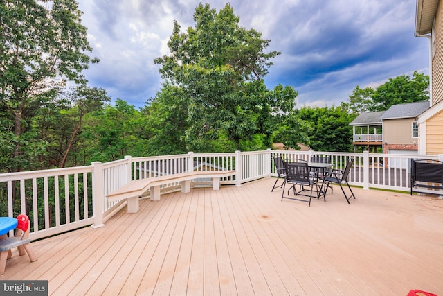 view of deck