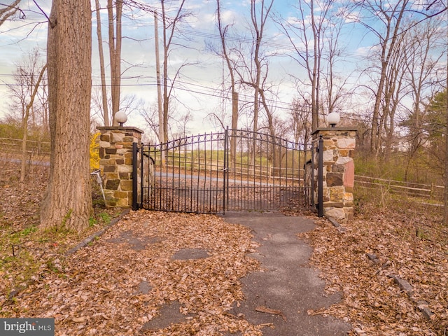 view of gate