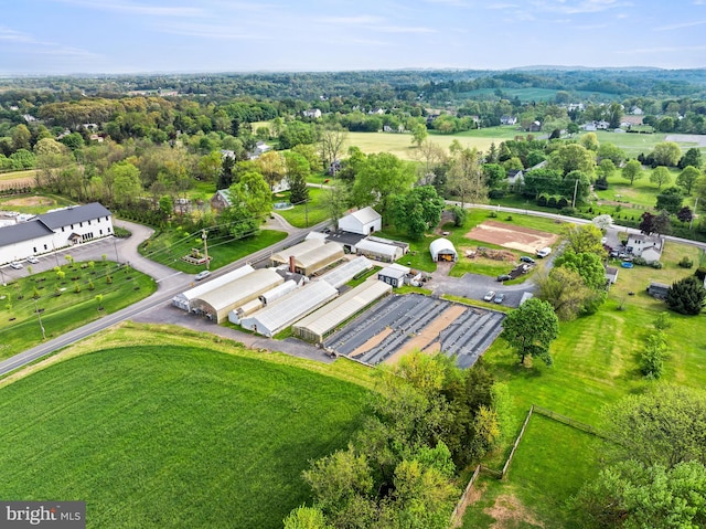 drone / aerial view