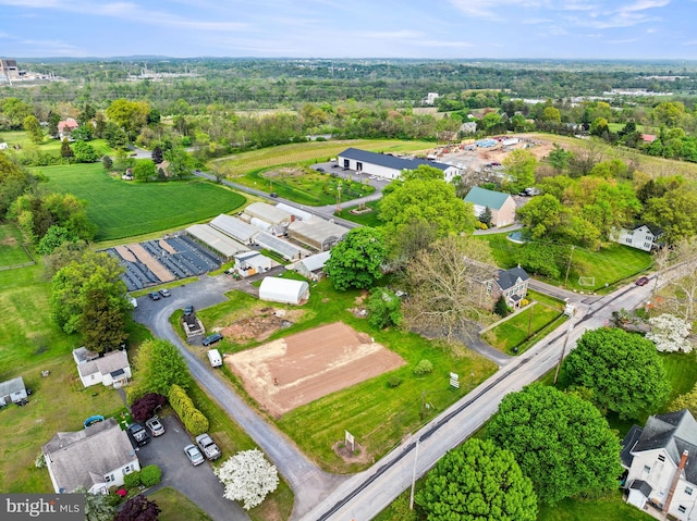 aerial view