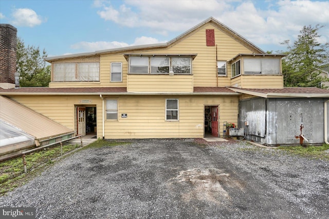 view of back of house