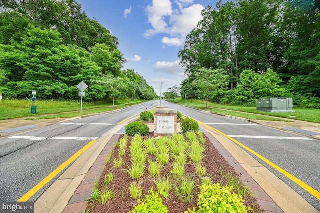 view of road